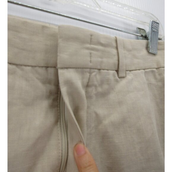Cos Pants 32 Linen Trousers Slacks Khakis Summer Resortwear 32X27 - Picture 2 of 11